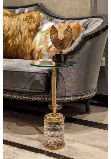 Dulda Akrilik Taurus Sehpa Şeffaf