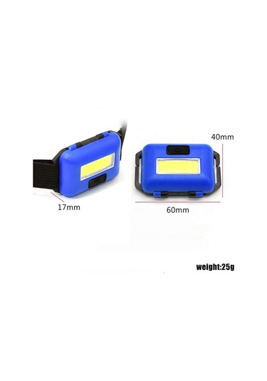 Gold Police 3W Çalışma ve Kafa Feneri Lambası Mavi