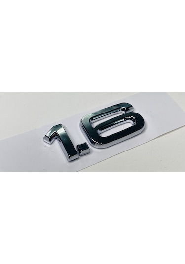 Audi 2005 - 2017 A3 1.6 Krom Arka Bagaj Yazısı Set