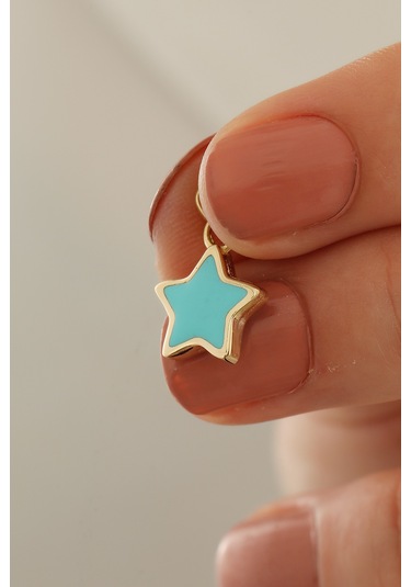 14 Ayar Altın Yıldız Kolye Ucu N11.4582