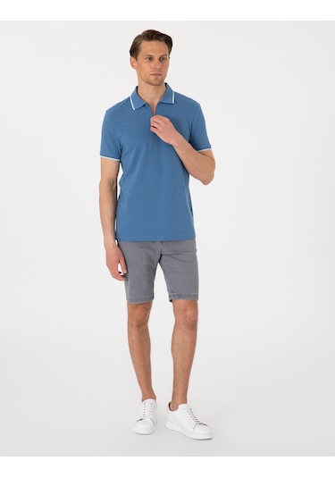Pierre Cardin Erkek Koyu Mavi Tişört 50307516-vr032 Koyu Mavi