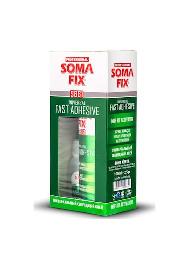 Somafix S661 Hızlı Yapıştırıcı 100ml+25gr