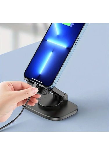 Buffer 360 Döner Masaüstü Mobil Telefon Tutucu Standı -m11