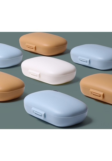 7 Bölmeli İlaç Kutusu - Beyaz