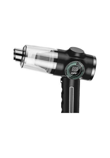 Suntek Araba Için Mini El Tutulan Şarj Edilebilir Silgi, Siyah Siyah