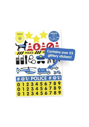 Trunki Çocuk Bavulu - Polis Arabası Percy Mavi