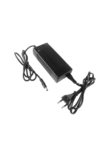 Symbee 42v Elektrikli Scooter Şarj Cihazı, Li-po Batarya İçin Dc Yuvarlak Uç, Avrupa Standartı 220v, Plastik Malzeme, Erişimli Parça