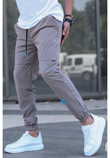 Madmext Erkek Basic Vizon Eşofman Altı 5412-vizon Vizon