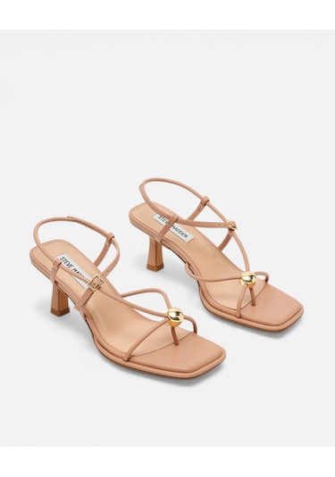 Steve Madden Jackpots Tan Kadın Bej Topuklu Sandalet Jackpots
