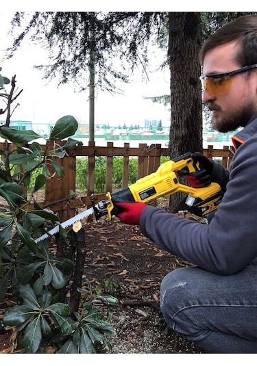 Çift Akülü Tilki Kuyruğu Ağaç Dal Kurban Kesim Makinesi + 5 Adet Bıçak