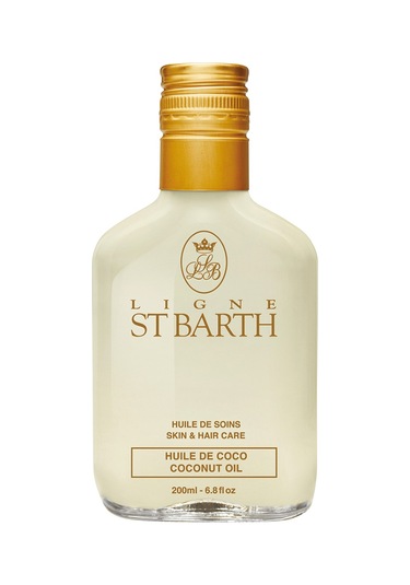 St Barth Ligne St. Barth Coconut Oil - Soğuk Sıkım Saf Hindistan Cevizi Vücut Saç Ve Bronzlaşma Yağı 200 Ml