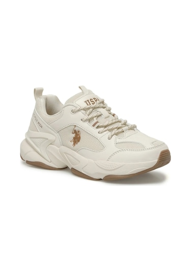 U.s. Polo Assn. Maybe Wmn 5fx Kadın Bej Sneaker Ayakkabı Bej