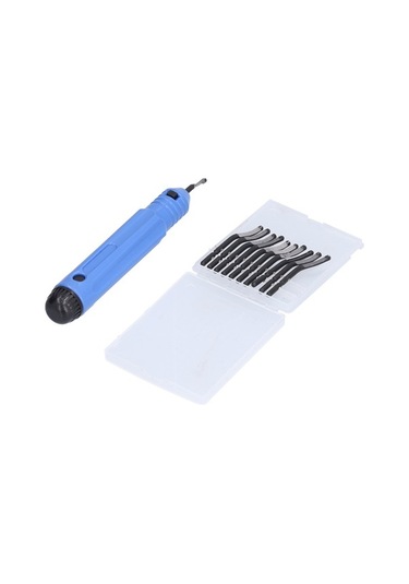 Ulzyvf Taşınabilir Kırpma Kazıyıcı El Çapak Çapak Bıçağı Alma Tc