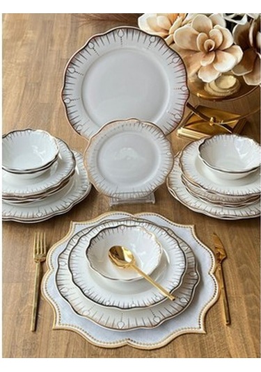 Rossev Yemek Takımı Bloom 24 Parça 6 Kişilik Diğer
