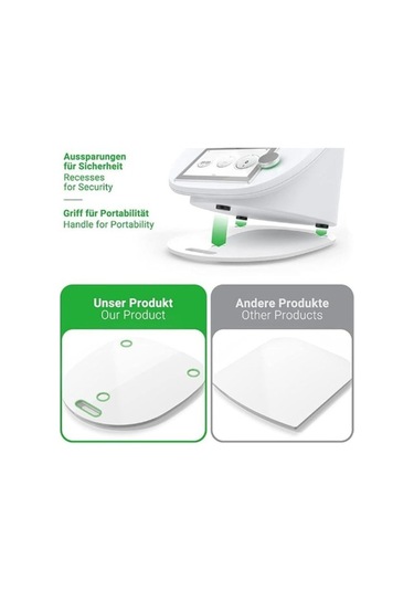 Metabagua Kahve Makinesi Sürgülü Matlar Thermomix Tm5 Tm6 Zarif Sürgülü Tepsi Tekerlekli Tezgah Üstü Için Tekerlekli Alet Tepsisi B Wcwyn8 Beyaz