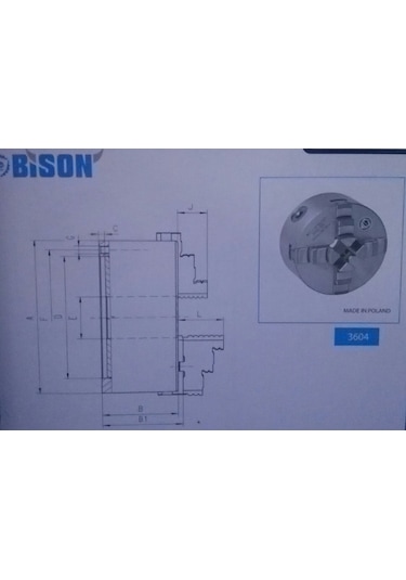 Bison 125X4 Torna Aynası Üniversal