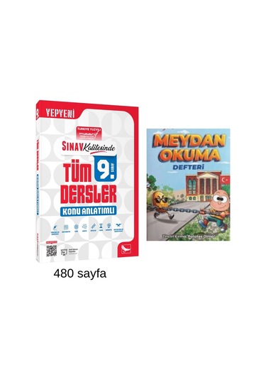 Sınav Yayınları Sınav Kalitesinde 9. Sınıf Tüm Dersler Konu Anlatımlı