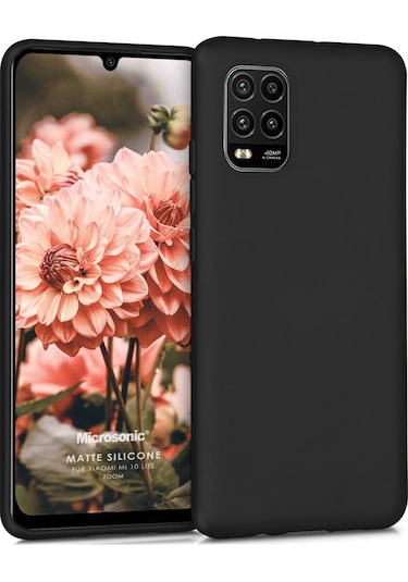 Microsonic Matte Silicone Xiaomi Mi 10 Lite Zoom Kılıf