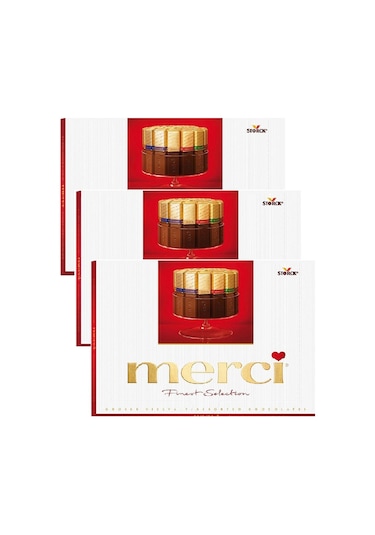 Merci Klasik Red 3 x 250 G