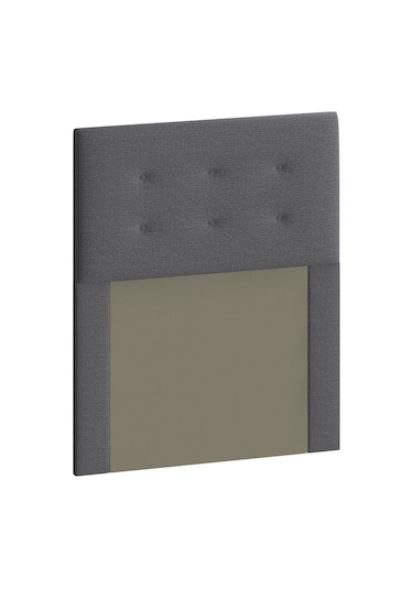 Yatak Başlığı, Belgrad Yatak Başlığı, Ölçü Seçenekli, Açık Gri R 100 x 100