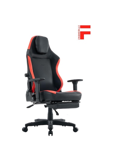 Fashcolle Globe Pro Black-red Oyuncu Koltuğu Siyah - Kırmızı