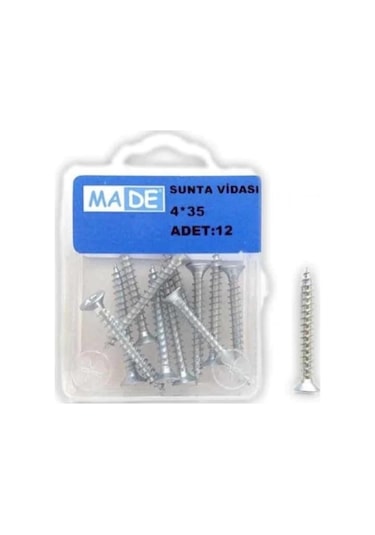 Made Sunta Vidası 4.0X35 ( 1 Kutu:12 Adet) St-29