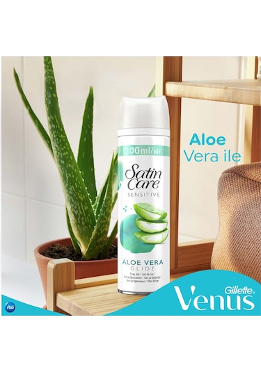 Gillette Satin Care Tıraş Jeli Hassas 200 ML