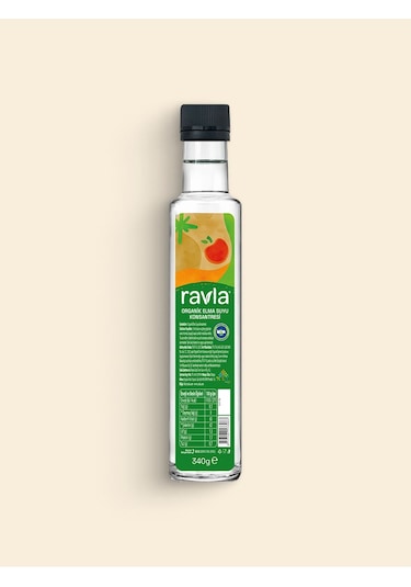 Ravla Organik Elma Suyu Konsantresi 340 G