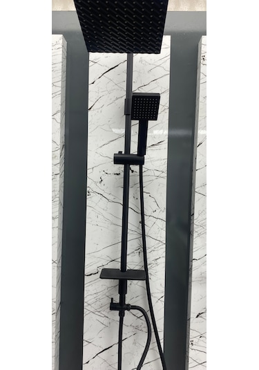 Armour Armatür Siyah Batarya Seti 2 Parça Siyah