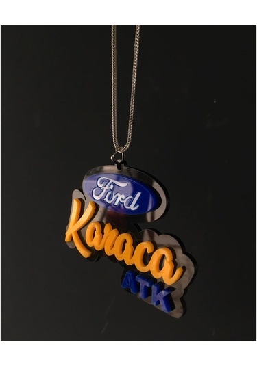 Appcity Isminize Özel Yeni Nesil Pleksi Dikiz Aynası Süsü