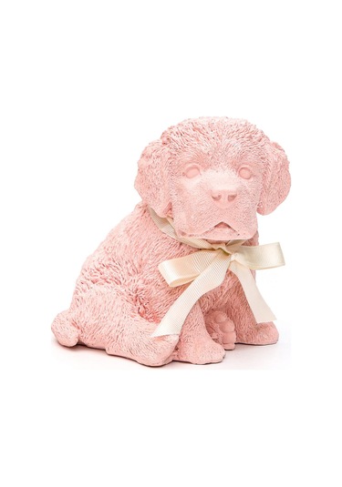 Vanilya Sandal Kokulu Pembe Köpek Biblo