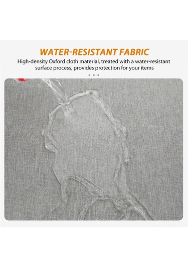 Yaozixa Isı Yalıtımlı Sırt Çantası - Soğuk/ısı Saklama, Leak-proof İç Liner, Piknik/doğa Seyahatleri, Gri-kırmızı Gri - Turuncu