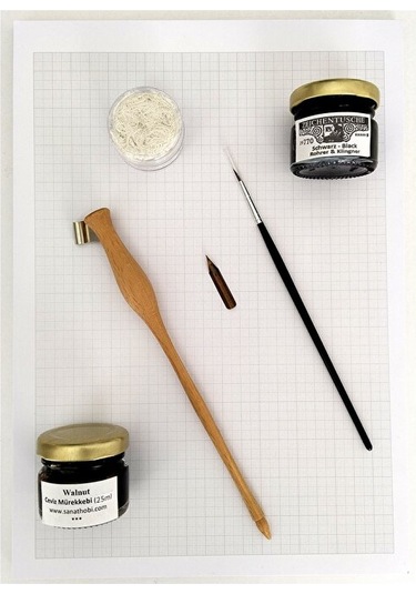 Copperplate Başlangıç Seti, Gölge Yazı, Kaligrafi Yazı Seti