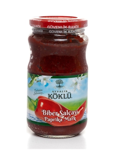 Köklü Ayvalık Tatlı Biber Salçası 350 G