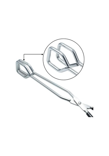 Kosona Uzun Saplı Paslanmaz Çelik Barbekü Kolu, Islak Yemekleri Ters Çevirirken Elleri Korur, Ev Ve Dış Mekanlarda Kullanım İçin Uygun Çok Renkli