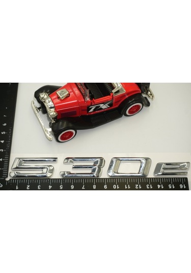 Bmw 530E Bagaj Krom Metal 3M 3D Yazı Logo (527710216)