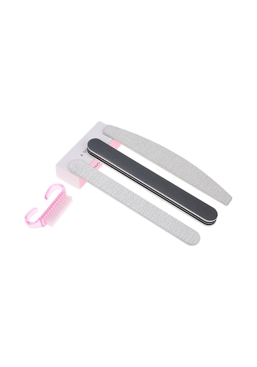 Qingmipy 5'li Tırnak File Seti: Profesyonel Ve Kişisel Kullanım İçin Esnek, Dayanıklı Tırnak Şekillendirme Aletleri Renk Rastgele