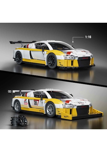 Hot Wheels Elite Serisi 15 Audi R8 Lms Yapım Seti 820 Parça Jft18