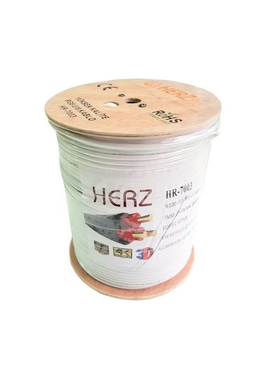 Herz Hr-7003 Rg6U6 Anten Kablosu 80Tel 300Metre