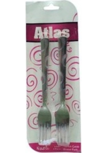 6 Parça Metal Yemek Çatalı 4881 Çelik