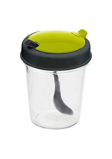 Herevin Her131509-580 Desenli Kaşıklı Baharatlık 320cc Çok Renkli