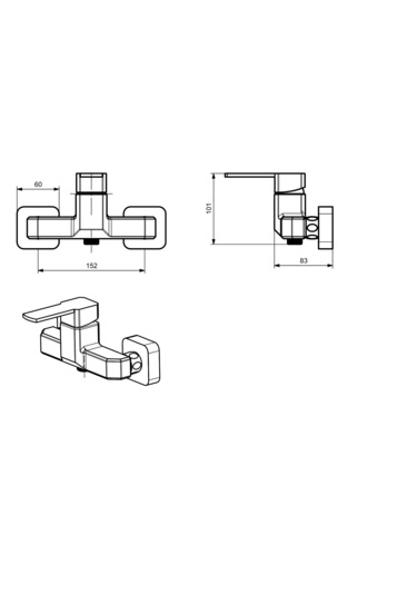 Robinn Duş Bataryası Krom