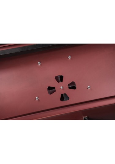 Igrıll Barbekü Elite 740 Mm Kömürlü Mangal Kırmızı