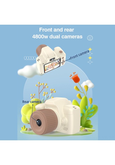 Vkemall Kız Çocukları İçin Pembe Dijital Kamera - 48mp Çift Kamerayla Fotoğraf Çekme, 1080p Video Kaydı, Oyun Ve Müzik Oynatma Fonksiyonları, 2.4" Ips Ekran, 32gb Hafıza Kartı Ve Okuyucu Dahil Vkemall Kız Çocukları İçin Pembe Dijital Kamera - 48mp Çift Kamerayla Fotoğraf Çekme, 1080p Video Kaydı, Oyun Ve Müzik Oynatma Fonksiyonları, 2.4" Ips Ekran, 32gb Hafıza Kartı Ve Okuyucu Dahil