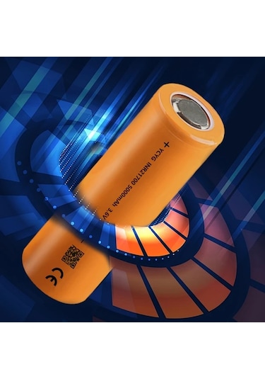 Lumaworld 2 Adet 3.6v 21700 Pil 5000mah Tırpan Fener El Aletleri