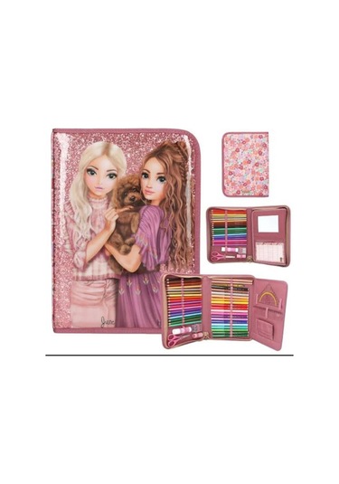 Top Model Büyük Kalem Kutusu Çok Renkli