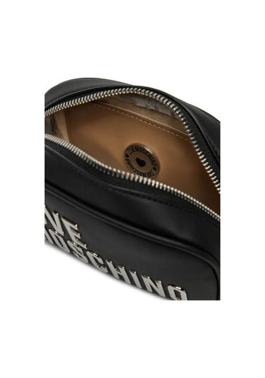 Love Moschino Logolu Ayarlanabilir Zincir Askılı Kadın Çapraz Çanta Jc4026pp1mkd000b Nero