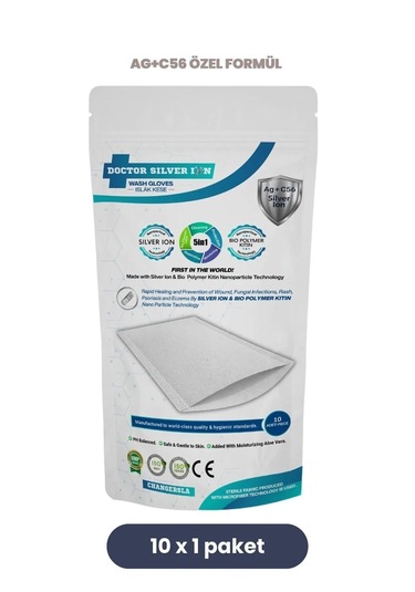 Gümüş iyon & Biyopolimer Kitin Duruluma Gerektirmeyen Kremli Kese