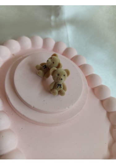 Kahverengi Peluş Ayıcık Küpe