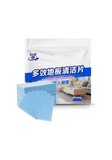 Suntek 30 Adet Zemin Temizleme Dilim Laminat Fayans Için Mavi